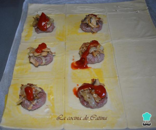 Recette de Feuilletés Farcis à la Viande Hachée - Étape 4