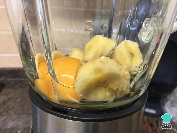 Recette de Gâteau aux Bananes des Canaries sans sucre ni édulcorant - Étape 2