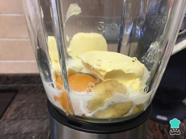 Recette de Gâteau aux Bananes des Canaries sans sucre ni édulcorant - Étape 3