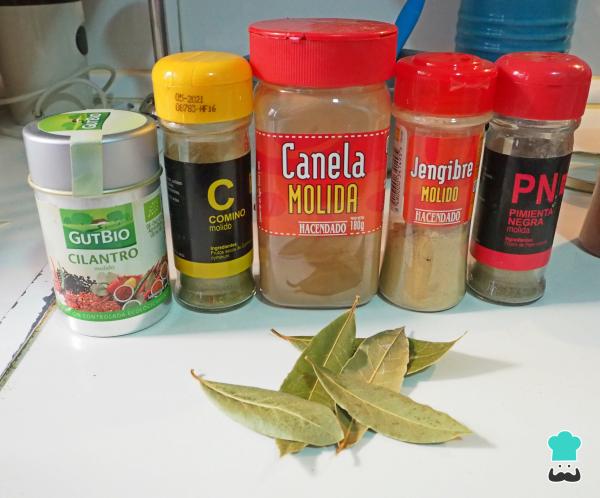 Recette de curry garam masala – Étape 2