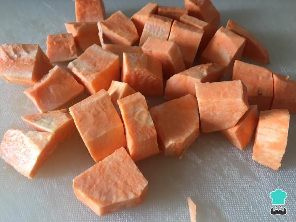 Recette des Croquettes de Patate Douce et Fromage étape par étape - Étape 2