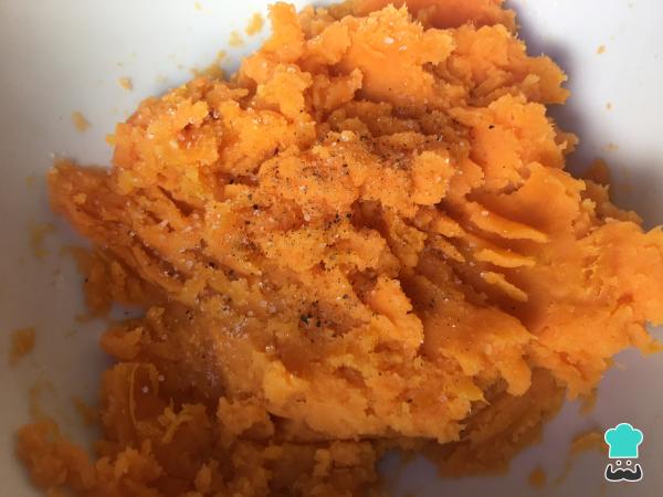 Recette des Croquettes de Patate Douce et Fromage étape par étape - Étape 3