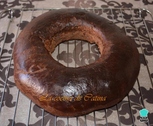 Recette de Roscón de Reyes au chocolat - Étape 6