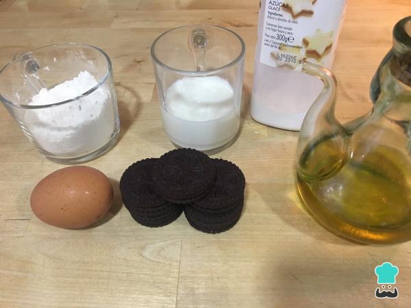 Recette de biscuits Oreo frits – Étape 1