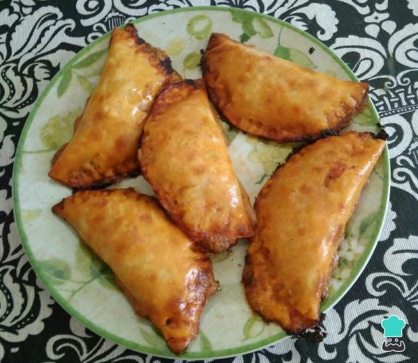 Recette de Dumplings au Thon, Oignons et Poivres - Étape 4
