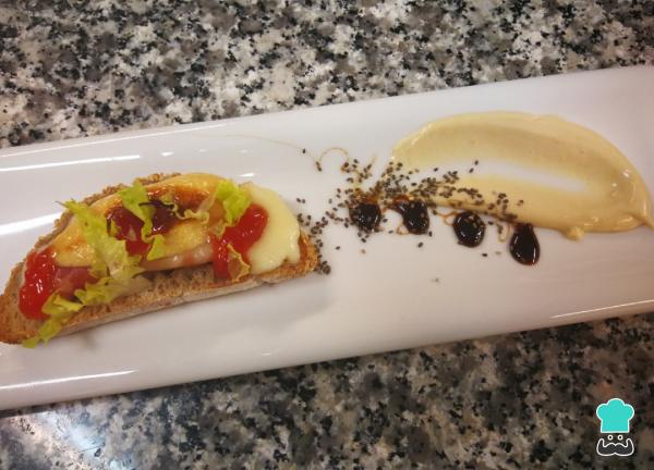 Recette de toasts au bacon et au fromage - Étape 6