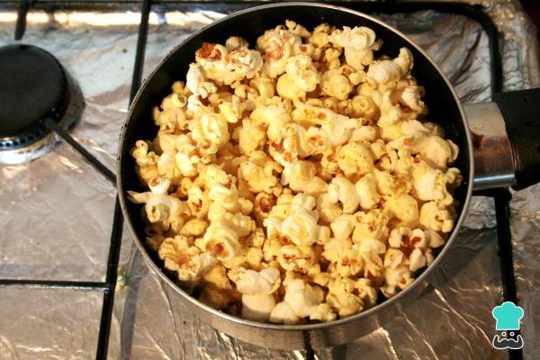 Recette de pop-corn au curry - Étape 3