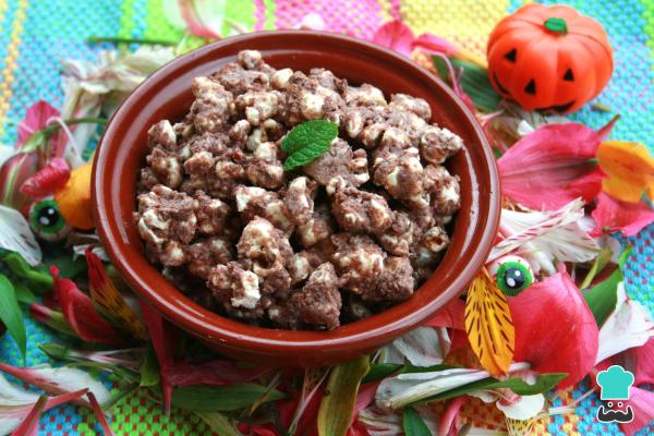Recette de pop-corn Oreo et chocolat blanc - Étape 8