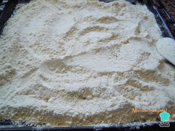 Recette de Polvorones au saindoux - Étape 1