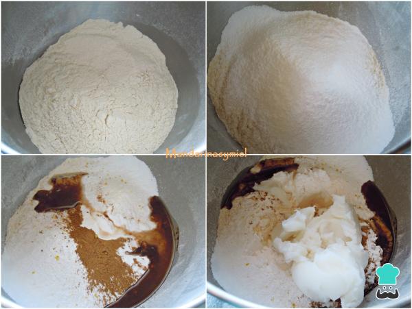 Recette de Polvorones au saindoux - Étape 2