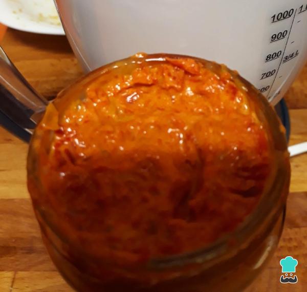 Recette de gâteau aux poivrons rouges - Étape 3