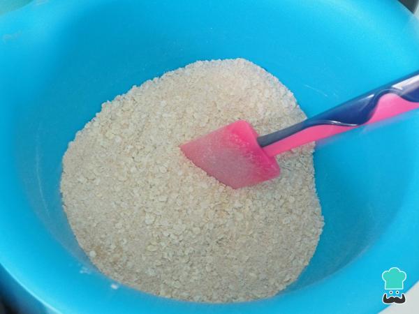 Recette Gâteau à la farine d'épeautre et aux flocons d'avoine - Étape 1