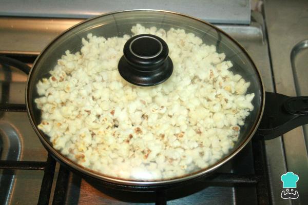 Recette de pop-corn sucré - Étape 4