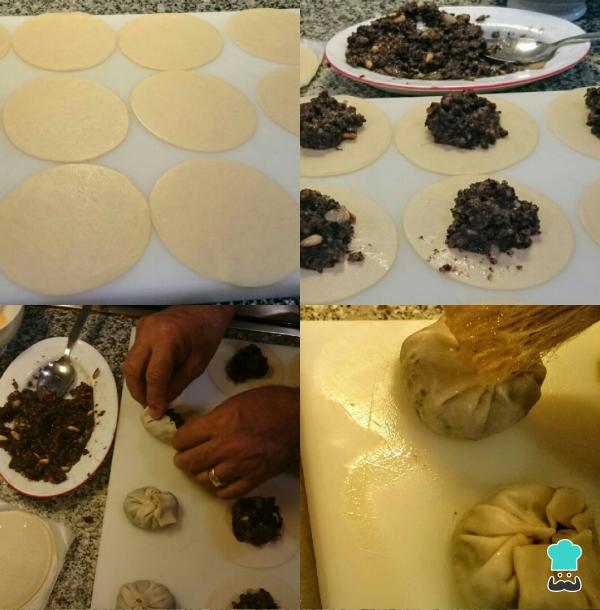 Recette des Sachets de boudin noir à la poire - Étape 7