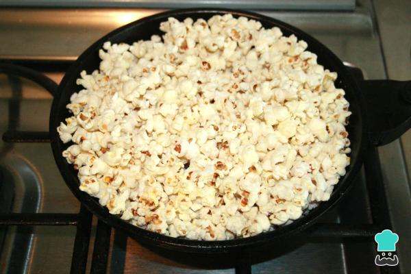 Recette de pop-corn à la poêle - Étape 5