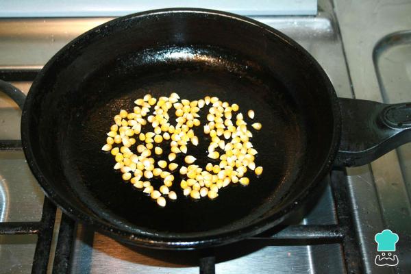 Recette de pop-corn à la poêle - Étape 3