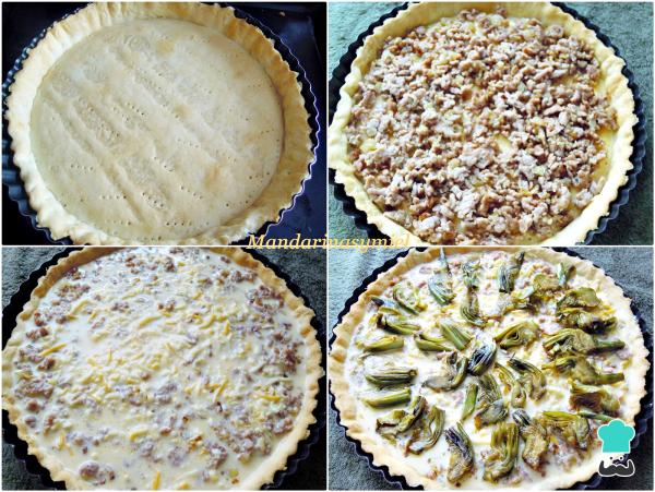 Recette de Quiche à la viande hachée et au fromage - Étape 3