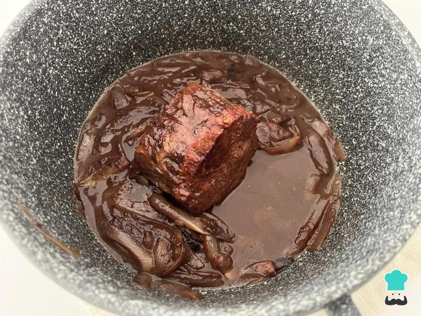 Recette de Peceto en cocotte avec oignon - Étape 6