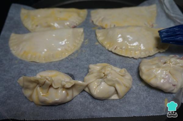 Recette de raviolis au jambon et au fromage - Étape 3