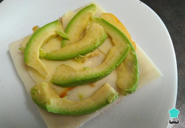 Recette de sandwich au poulet râpé – Étape 3