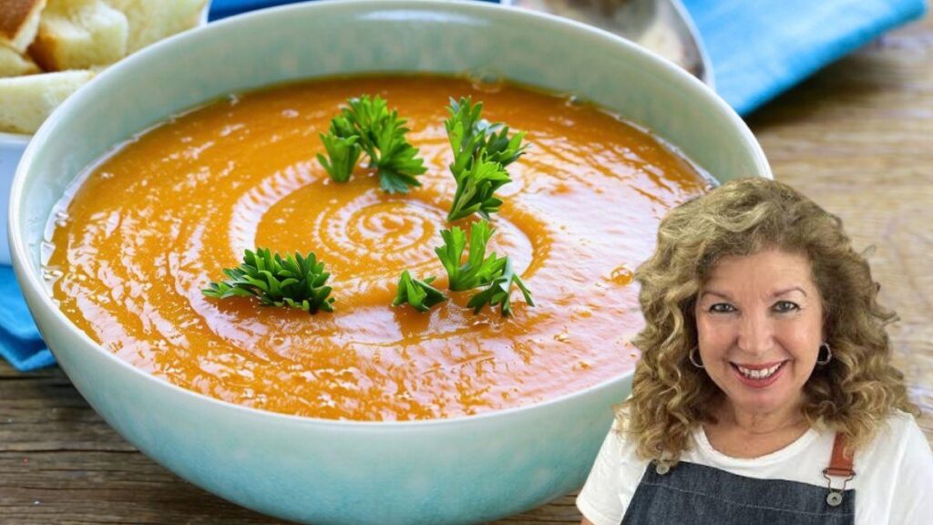 Carmen Butrón, cuisinière : « Pour rendre la crème de légumes plus savoureuse et crémeuse, faites sauter les légumes avant de les faire bouillir et utilisez du bouillon maison »