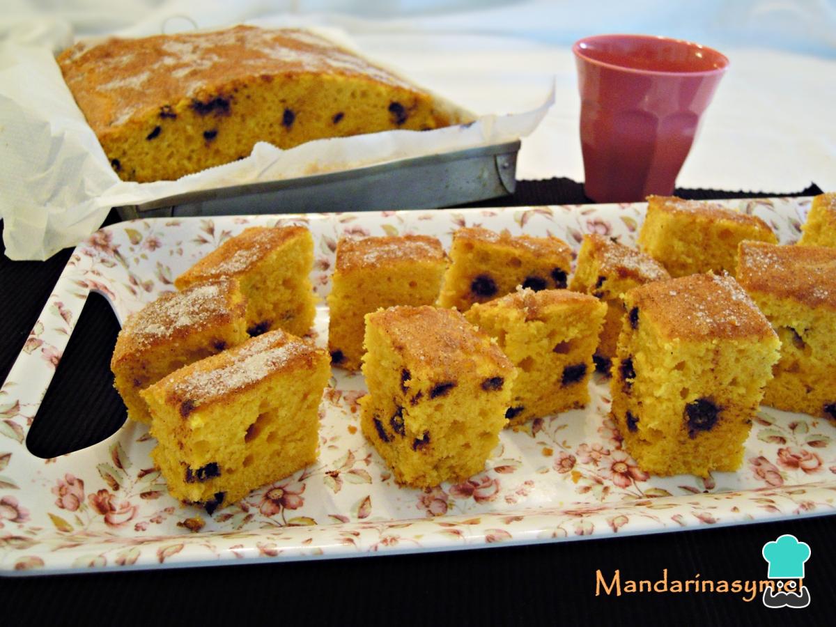 Recette Coca à la citrouille et aux pépites de chocolat