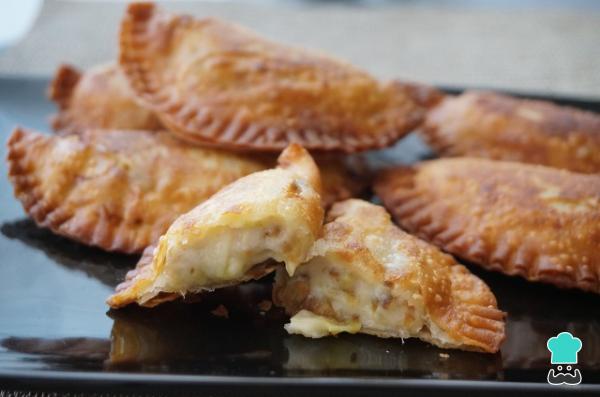 Recette d'empanada aux poireaux et à la crème
