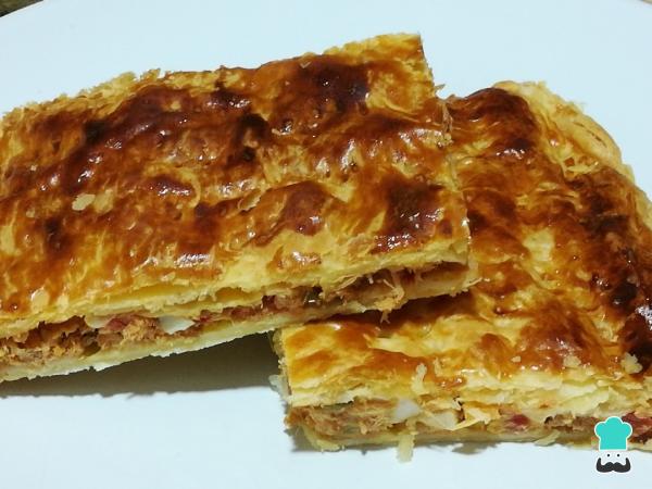 Recette d'empanada de ratatouille au thon et œuf