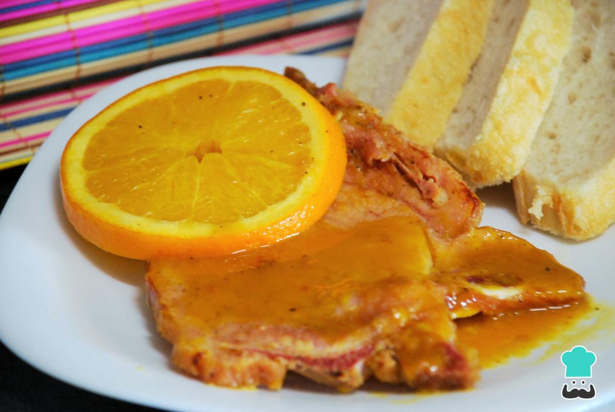 Recette d'escalope d'orange
