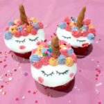 Recette de Cupcakes Licorne avec Fondant