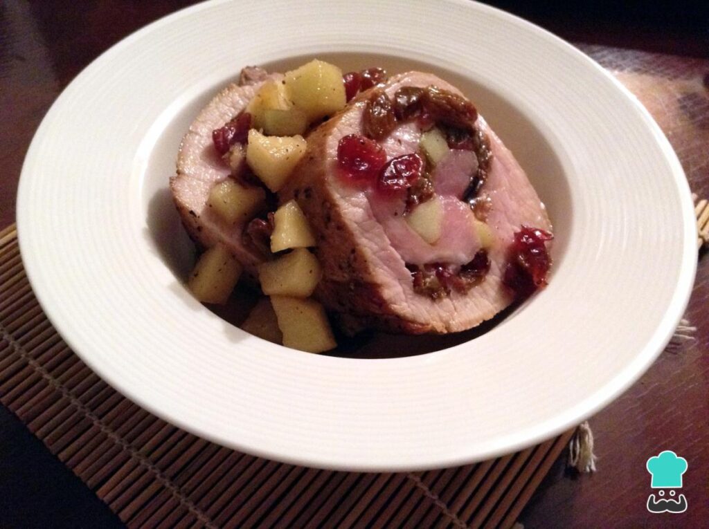 Recette de Longe de Porc Farcie aux Fruits