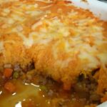 Recette de Pain de viande avec purée de pommes de terre, patates douces et potiron