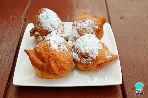 Recette de beignets végétaliens aux pommes