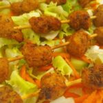 Recette de brochettes de soja à texture épaisse