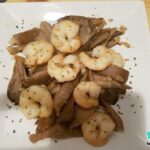 Recette de champignons à l'ail et aux crevettes