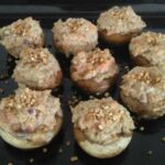 Recette de champignons farcis au saumon