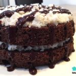 Recette de gâteau au chocolat et noix de coco râpée