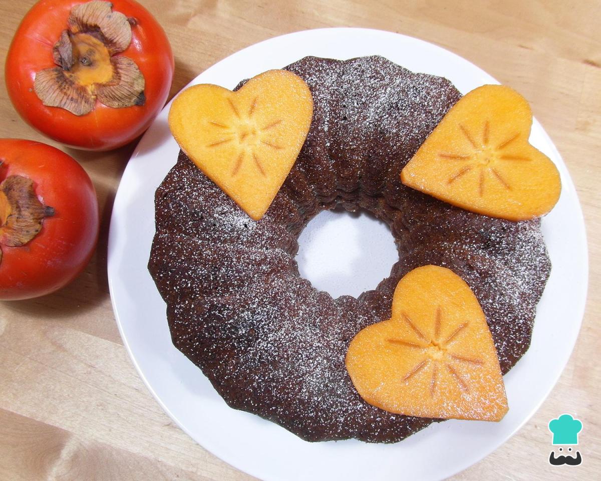 Recette de gâteau au kaki et aux noix