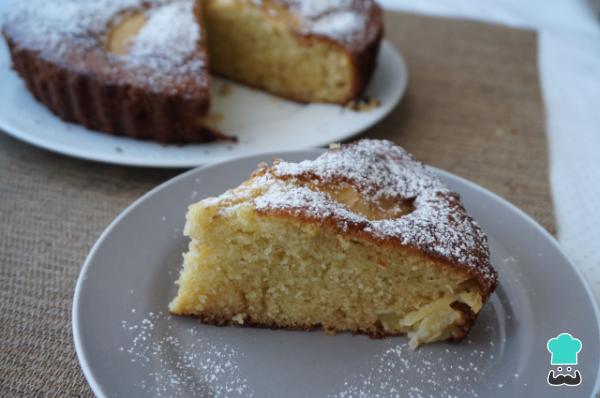 Recette de génoise au yaourt et aux pommes