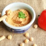 Recette de houmous aux poivrons rôtis