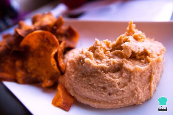 Recette de houmous aux tomates séchées