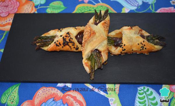 Recette de mouchoirs farcis en pâte feuilletée