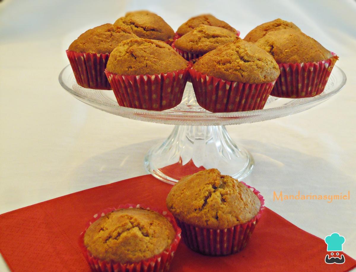Recette de muffins à la farine de seigle et à la cannelle sans sucre