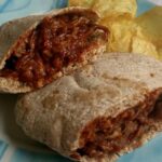 Recette de pain pita farci de viande râpée