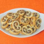 Recette de palmitas en pâte feuilletée salée