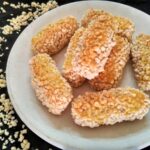 Recette de panellets de pommes de terre et d'amandes hachées