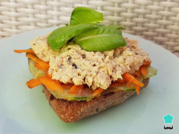 Recette de pâté de thon végétalien