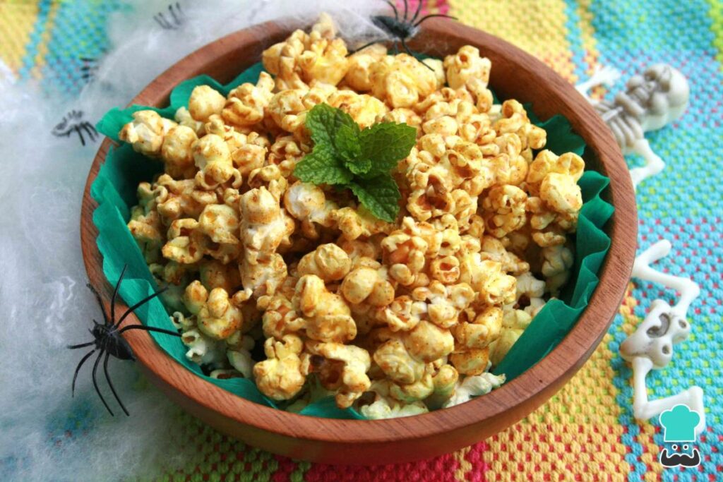 Recette de pop-corn au curry