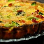 Recette de quiche au brocoli et au bacon