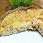 Recette de quiche au saumon et poireaux